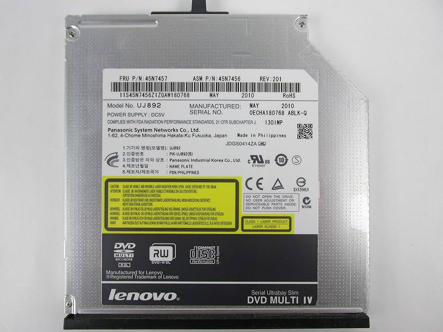 Amazon.com: IBM Lenovo Thinkpad T410 CD-RW DVD+RW DVD-RW